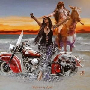 Mermaid Reflection of Spirits